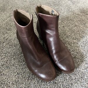 ECCO Leather Ankle Boots 39